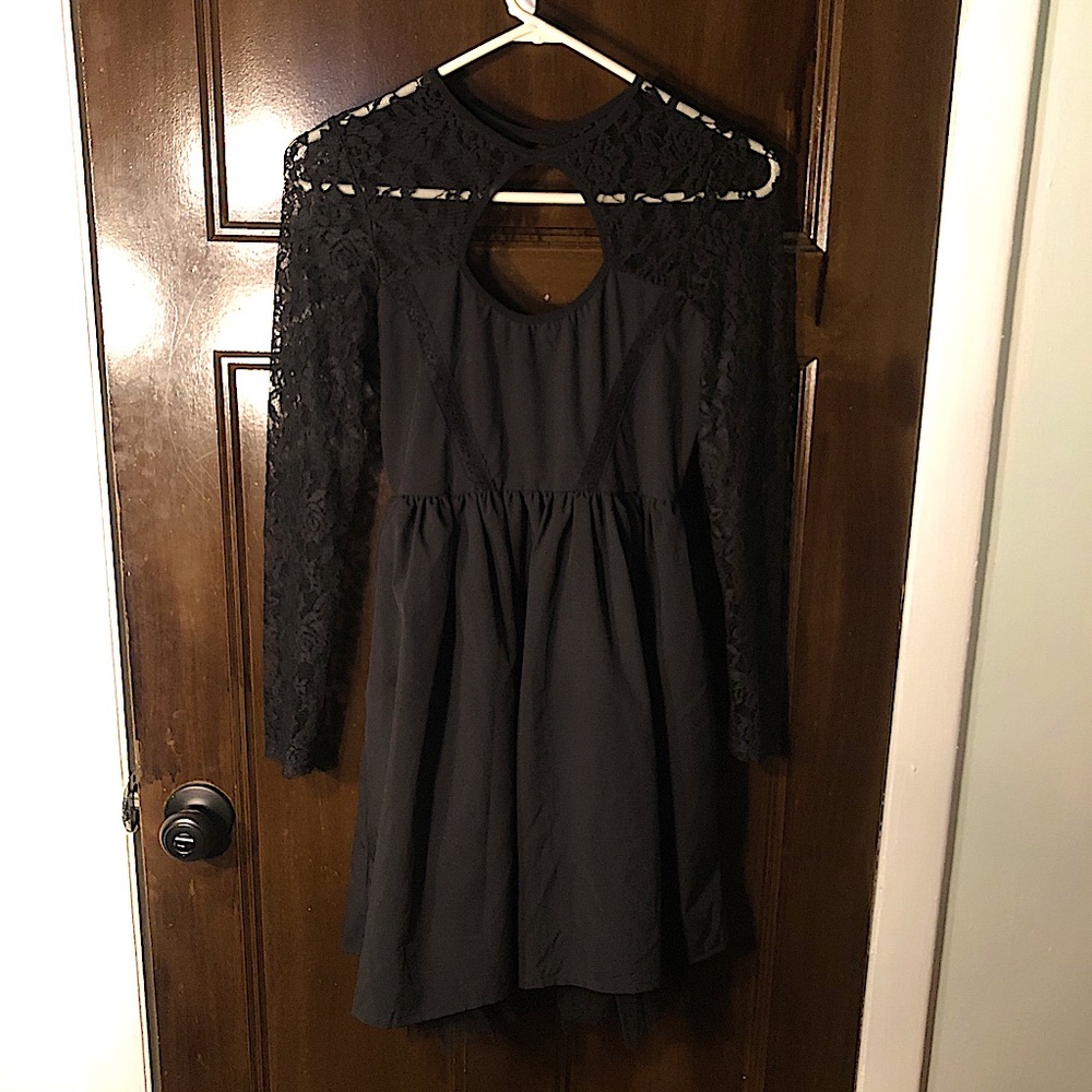 Black Lace Dress